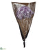 Silk Plants Direct Preserved Hydrangea Spray Puple - Purple - Pack of 10
