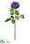 Real Touch Rose Spray - Purple - Pack of 6