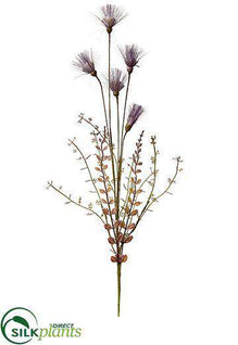 Plastic Wild Seed Pod Spray - Purple - Pack of 12