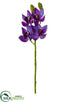 Silk Plants Direct Cymbidium Orchid Spray - Purple - Pack of 12