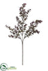 Silk Plants Direct Eucalyptus Spray - Gray Purple - Pack of 12