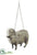 Sheep Ornament - Rust - Pack of 4