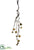 Jingle Bell Hanging Spray - Gold Rust - Pack of 12