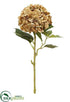 Silk Plants Direct Hydrangea Spray - Green Rust - Pack of 12