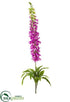 Silk Plants Direct Foxglove Spray - Lavender - Pack of 4