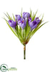 Silk Plants Direct Crocus Bundle - Lavender - Pack of 12