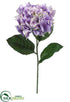 Silk Plants Direct Hydrangea Spray - Lavender - Pack of 6