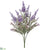 Silk Plants Direct Lavender Bush - Lavender - Pack of 6