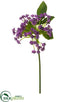 Silk Plants Direct Budding Spray - Lavender - Pack of 12
