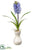 Silk Plants Direct Hyacinth - Lavender - Pack of 6