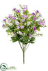 Silk Plants Direct Wild Flower Bush - Lavender - Pack of 12