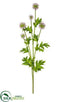 Silk Plants Direct Globe Thistle Spray - Lavender - Pack of 12