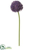 Silk Plants Direct Allium Spray - Lavender - Pack of 6