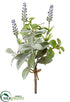 Silk Plants Direct Herb Garden, Lavender Bundle - Green Lavender - Pack of 12