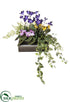 Silk Plants Direct Violet,  Streptocarpus - Green Lavender - Pack of 1