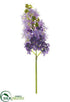 Silk Plants Direct Lilac Spray - Purple Lavender - Pack of 12