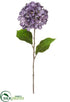 Silk Plants Direct Hydrangea Spray - Purple Lavender - Pack of 12