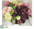 Silk Plants Direct Hydrangea, Peony Arrangement - Purple Lavender - Pack of 1