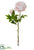 Peony Spray With Bud - Cream - Pack of 12