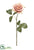 Silk Plants Direct Rose Spray - Linen - Pack of 12
