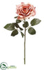 Silk Plants Direct Rose Spray - Sunset Mauve - Pack of 24