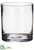 Silk Plants Direct Glass Cylinder Vase - Clear - Pack of 12