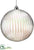Iridescent Ball Ornament - Clear - Pack of 4