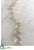 Silk Plants Direct Glittered Twig Garland - Gold Clear - Pack of 4