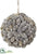 Mini Pine Cone Ornament White - Brown Whitewashed - Pack of 6
