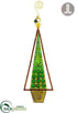 Silk Plants Direct Christmas Tree Ornament - Mixed - Pack of 6
