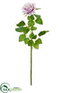 Silk Plants Direct Confetti Large Rose Spray - Amethyst - Pack of 12