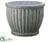 Silk Plants Direct Cement Planter - Gray - Pack of 1