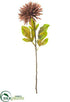 Silk Plants Direct Dahlia Spray - Brown Gray - Pack of 12