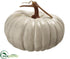 Silk Plants Direct Pumpkin - Cream Gray - Pack of 4