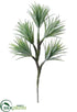 Silk Plants Direct Tillandsia Spray - Green Gray - Pack of 12