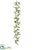 Silk Plants Direct Eucalyptus Garland - Green Gray - Pack of 6