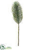 Silk Plants Direct Long Needle Pine Spray - Green Gray - Pack of 12