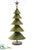 Metal Tree - Green Gray - Pack of 1