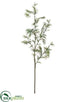 Silk Plants Direct Tamarack Pine Spray - Green Gray - Pack of 12
