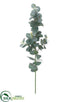 Silk Plants Direct Eucalyptus Spray - Green Gray - Pack of 6