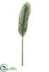 Silk Plants Direct Long Needle Pine Branch - Green Gray - Pack of 6