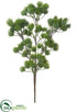 Silk Plants Direct Ming Pine Spray - Green Gray - Pack of 24