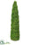 Preserved Reindeer Moss Cone Topiary - Green Gray - Pack of 6