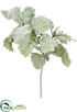 Silk Plants Direct Dusty Miller Spray - Green Gray - Pack of 6