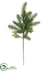 Silk Plants Direct Pine Spray - Green Gray - Pack of 12