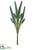 Silk Plants Direct Column Cactus Pick - Green Gray - Pack of 24