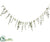 Eucalyptus Hanging Garland - Green Gray - Pack of 6