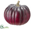 Silk Plants Direct Pumpkin - Purple Gray - Pack of 4