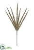 Silk Plants Direct Glittered Foxtail Spray - Bronze - Pack of 12