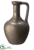 Silk Plants Direct Terra Cotta Urn With Handle - Bronze - Pack of 6